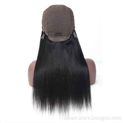 Popular Design Hair 100% Human Grade 12A Glue less Full 26 Inch Cheap Brazilian Virgin Frontal Lace Wig